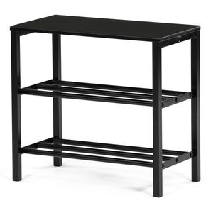 Stojan na topánky 83168-42 BK, kovový, čierny vyobraziť