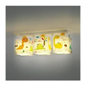 Dalber D-73453 - Detské stropné svietidlo DINOS 3xE27/60W/230V 73453 vyobraziť