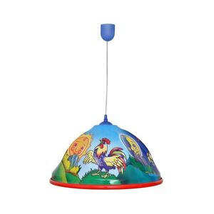 Detský luster na lanku ROOSTER 1xE27/15W/230V WLA-06 KOGUT CZERWONY vyobraziť