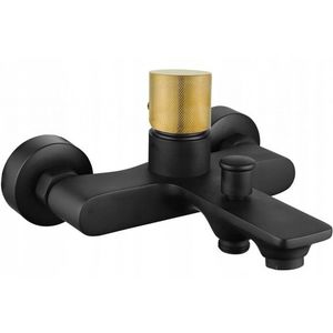 MEXEN/S - Royo One vaňová batéria 150 mm, , čierna / zlatá 72230-75 vyobraziť