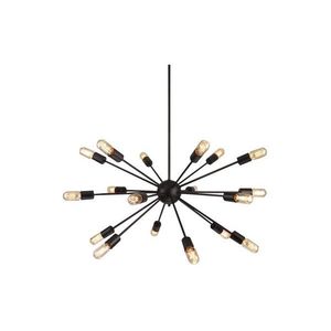 Azzardo - Luster na tyči ORBIT 18xE27/60W/230V vyobraziť