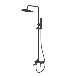 INVENA - Sprchový stĺp GLAMOUR TREND s batériou, čierna AU-05-B04-V vyobraziť