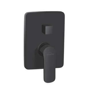 INVENA - 2-cestná nástenná batéria SIROS, square, čierna BP-90-4K2-A vyobraziť