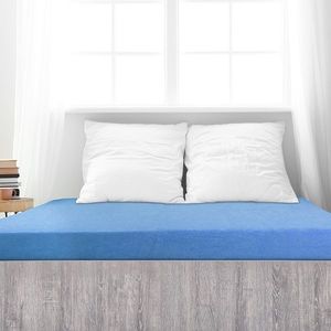 4Home froté prestieradlo Perfect modrá, 90 x 200 cm vyobraziť