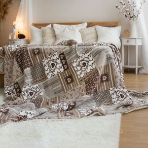 Stanex Baránková deka Pečvork béžová, 150 x 200 cm vyobraziť