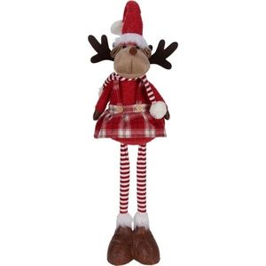 Vianočný stojaci sob Becky, teleskopické nohy, 46 cm vyobraziť