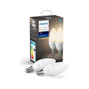 SADA 2x LED Stmievateľná žiarovka Philips Hue WHITE E14/5, 5W/230V 2700K 871869967127300 vyobraziť