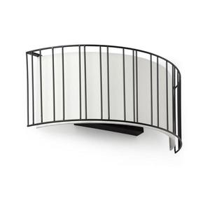 FARO Barcelona FARO 29310 - Nástenné svietidlo LINDA 2xE27/15W/100-240V biela/čierna W-VEN29310 vyobraziť