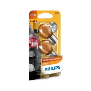 SADA 2x Autožiarovka Philips VISION 12496NAB2 PY21W BAU15s/21W/12V Phil-12496NAB2 vyobraziť