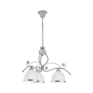 Luster na reťazi RETRO II 3xE27/60W/230V strieborná LM 3.51/srebrny vyobraziť