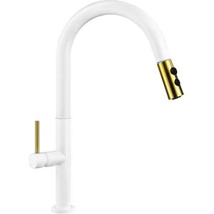 MEXEN MEXEN - Ava drezová batéria, bielo / zlatá 672800-25 vyobraziť