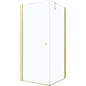 MEXEN/S - PRETORIA sprchovací kút 90x70, transparent, zlatá 852-090-070-50-00 vyobraziť