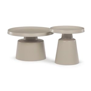 F4114 Sada konferenčných stolíkov CSM, béžová, 2ks vyobraziť