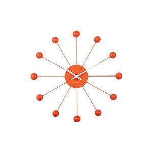 Karlsson 5977OR dizajnové nástenné hodiny oranžová, pr. 40 cm vyobraziť