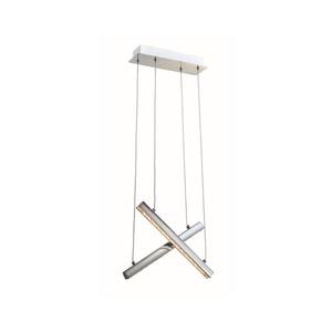 LED Luster na lanku ALIKANTE LED/14W/230V chróm MD1372-14CH vyobraziť