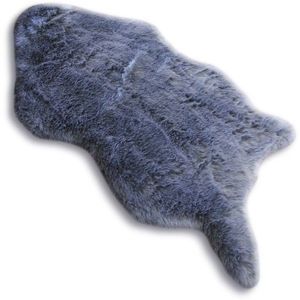 Atypický koberec 60 x 90 SKIN sivo-modrý vyobraziť