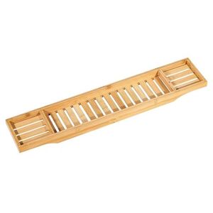 Bambusová polica do vane KIRKE vyobraziť