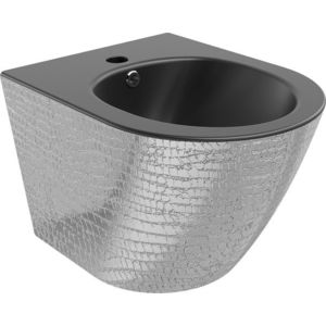 MEXEN - Lena bidet závesný, čierna mat/strieborná vzor 35224872 vyobraziť