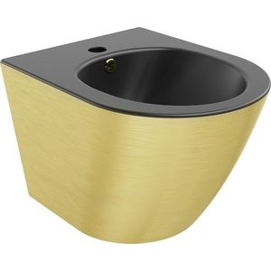 MEXEN - Lena bidet závesný, čierna mat/zlatá vzor 35224877 vyobraziť