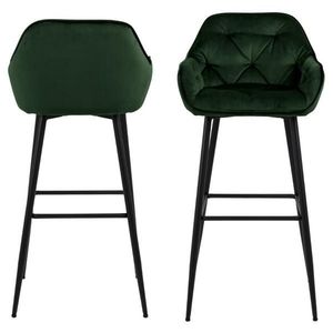 Barová stolička Brooke zelená vyobraziť
