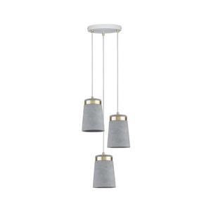 Paulmann 79627 - Luster na lanku NORELL 3xE27/20W/230V betón 79627 vyobraziť