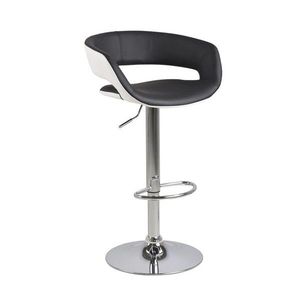 Barová stolička Grace biela / čierna vyobraziť