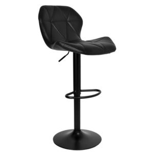 Barová židle GORDON eko-kůže černá vyobraziť