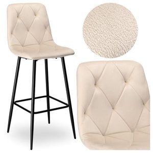 Barová židle KINGSTON béžová vyobraziť