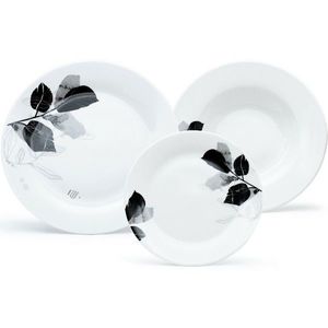 Arôme Home 18-dielna jedálenská súprava Lipa, extra biela vyobraziť