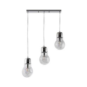 Luster na lanku 3xE27/60W/230V W-601/3 CR+CLEAR vyobraziť