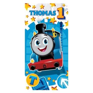 Bavlnená froté osuška Mašinka Tomáš SMILE 70x140 cm farebná vyobraziť