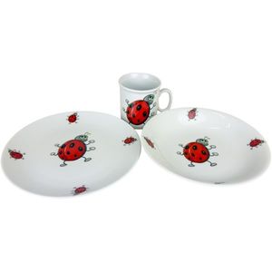 Thun 3-dielna detská jedálenská súprava Lienka vyobraziť