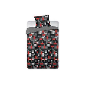 Bavlnená posteľná bielizeň Lego 025 - 140x200 cm vyobraziť