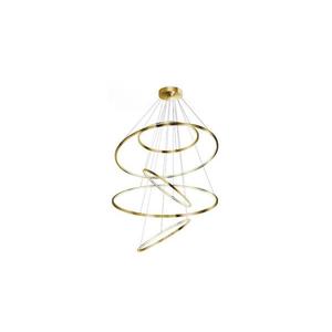 Azzardo - LED Stmievateľný luster na lanku WHEEL LED/190W/230V vyobraziť