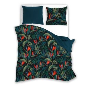 Bavlnené obliečky Elegant 023 160x200 + 2x 70x80 zelené vyobraziť