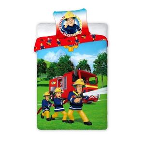 Bavlnené obliečky Požiarnik Sam 027 - 160x200 cm vyobraziť