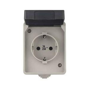 Vonkajšia zásuvka SCHUKO 250V/16A IP44 A1396 vyobraziť