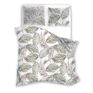 Bavlněné povlečení BOHO 002 160x200 cm + 2x 70x80 cm bílé/hnědé vyobraziť