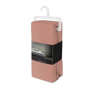 Bavlněné saténové prostěradlo FASHION 160x200 + 25 cm růžové vyobraziť