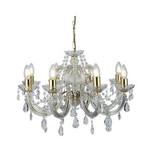 Searchlight 699-8 - Krištáľový luster na reťazi MARIE 8xE14/40W/230V 699-8 vyobraziť