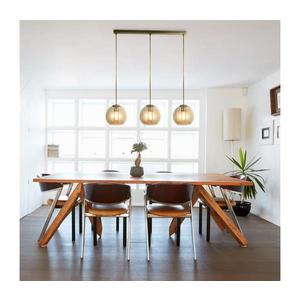 Searchlight 1623-3AM - Luster na lanku PENDANT 3xE27/40W/230V zlatá 1623-3AM vyobraziť