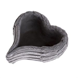 Pietna dekorácia Betónový kvetináč Srdce, 20 x 8, 5 x 18, 5 cm vyobraziť