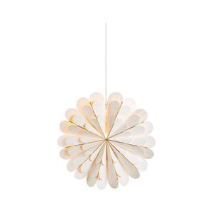 Markslöjd 705306 - Vianočná dekorácia MARIGOLD 1xE14/25W/230V 45 cm biela 705306 vyobraziť