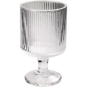 Toro Sklenený pohár na podstavci 250 ml, 6, 8 x 6, 8x 11 cm vyobraziť