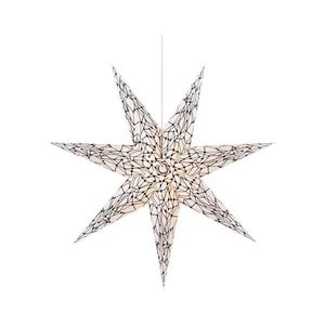 Markslöjd 704876 - Vianočná dekorácia KARLA 1xE14/25W/230V biela 75 cm 704876 vyobraziť