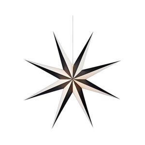 Markslöjd 704174 - Vianočná dekorácia ALVA 1xE14/25W/230V čierna/biela 75 cm 704174 vyobraziť