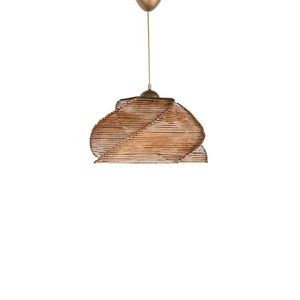 Závesný luster Pentagone - Antiquation, hnedá vyobraziť