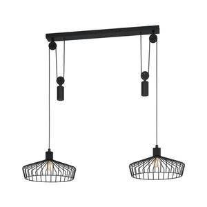 Eglo 43438 - Luster na lanku WINKWORTH 2xE27/40W/230V 43438 vyobraziť