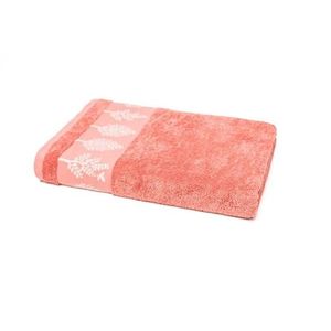 Bavlnený uterák Terra 70x140 cm lososový vyobraziť
