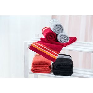 Bavlnený uterák Trio 50x90 cm čierny vyobraziť